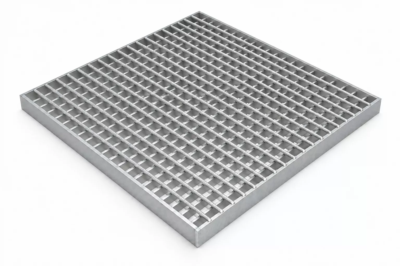 Решетчатый настил SP 34×38/40×4 ZN 1000×1000 мм