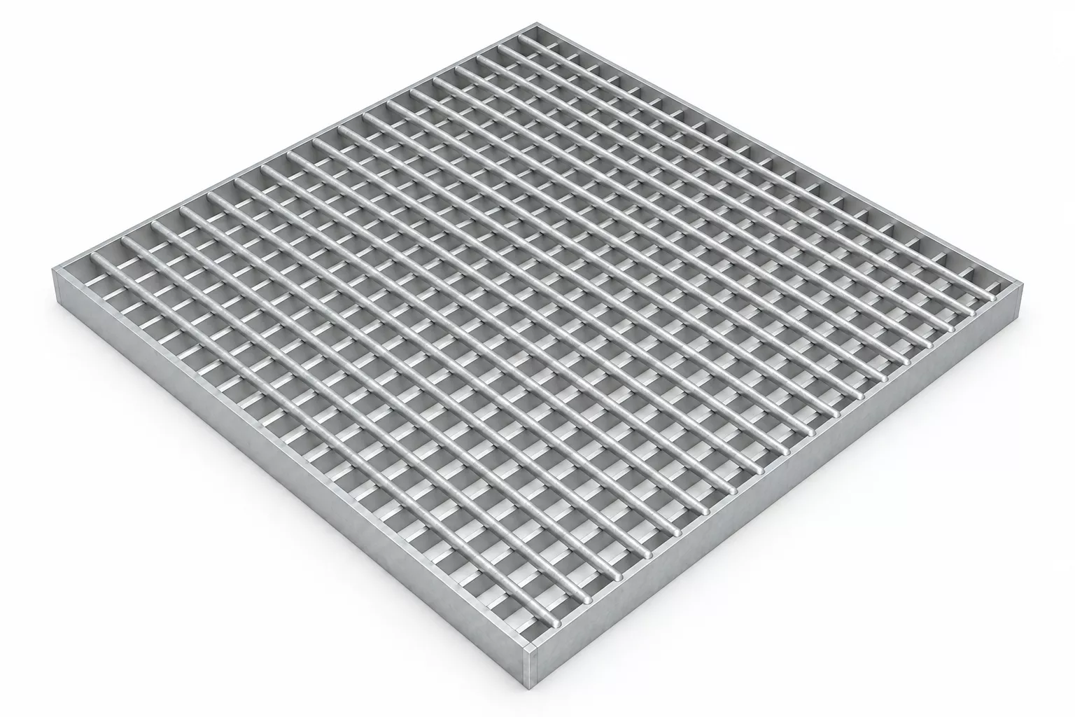 Решетчатый настил SP 34×50/30×2 ZN 1000×1000 мм