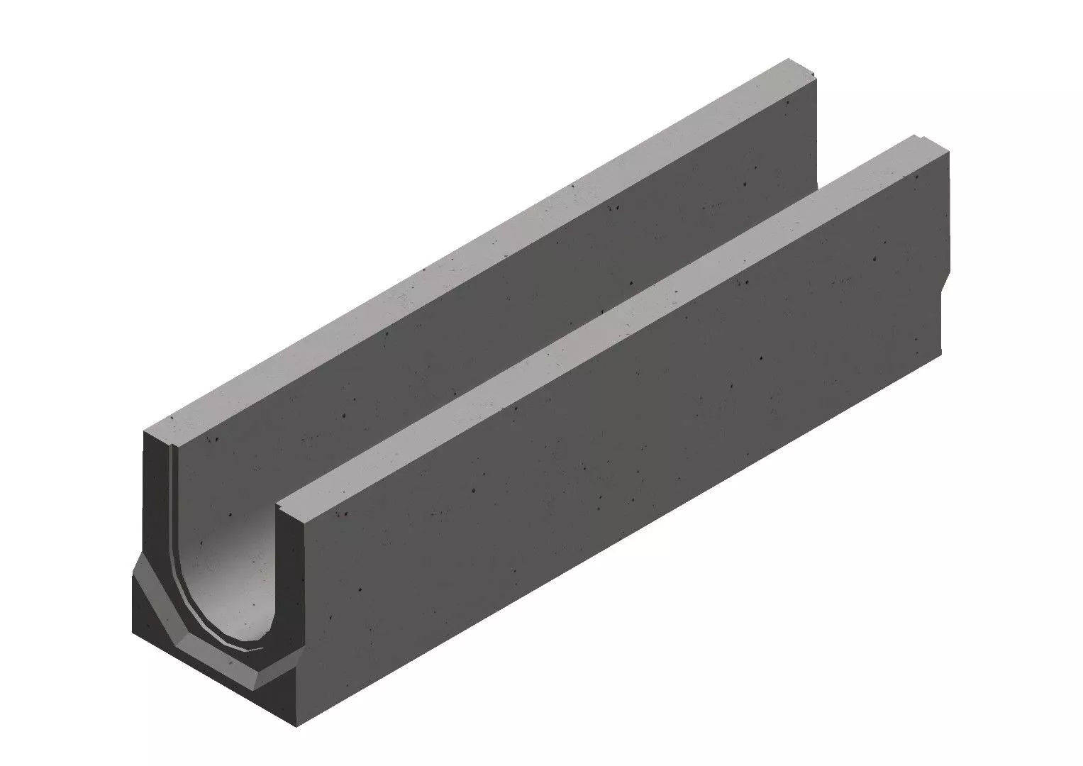 Лоток водоотводный бетонный SteePlus M DN150 H270