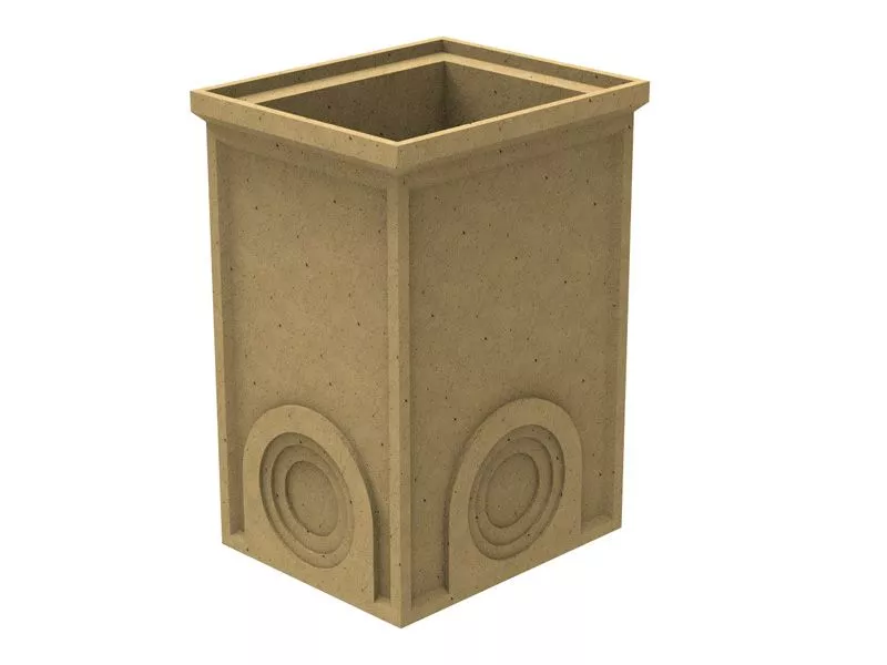 Пескоуловитель полимербетонный SteeBlock DN300 (нижняя часть)