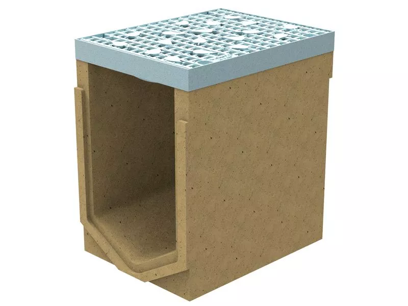 Моноблок полимербетонный ревизионный SteeBlock DN300 H510, кл. F900