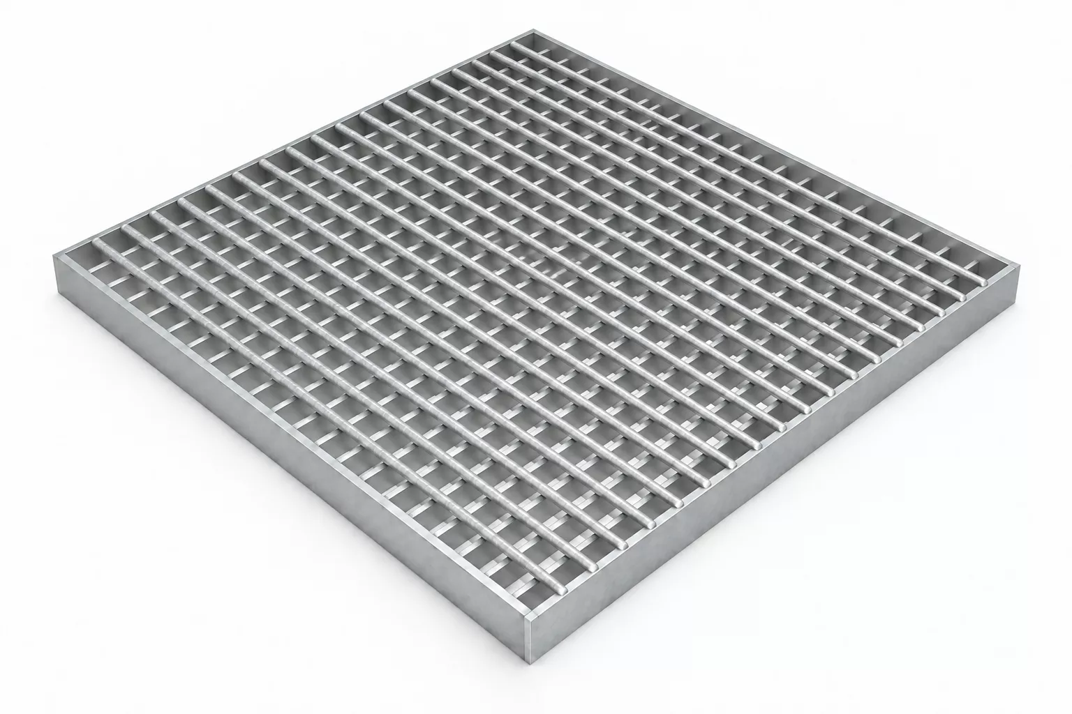 Решетчатый настил SP 34×38/30×4 ZN 1000×1000 мм