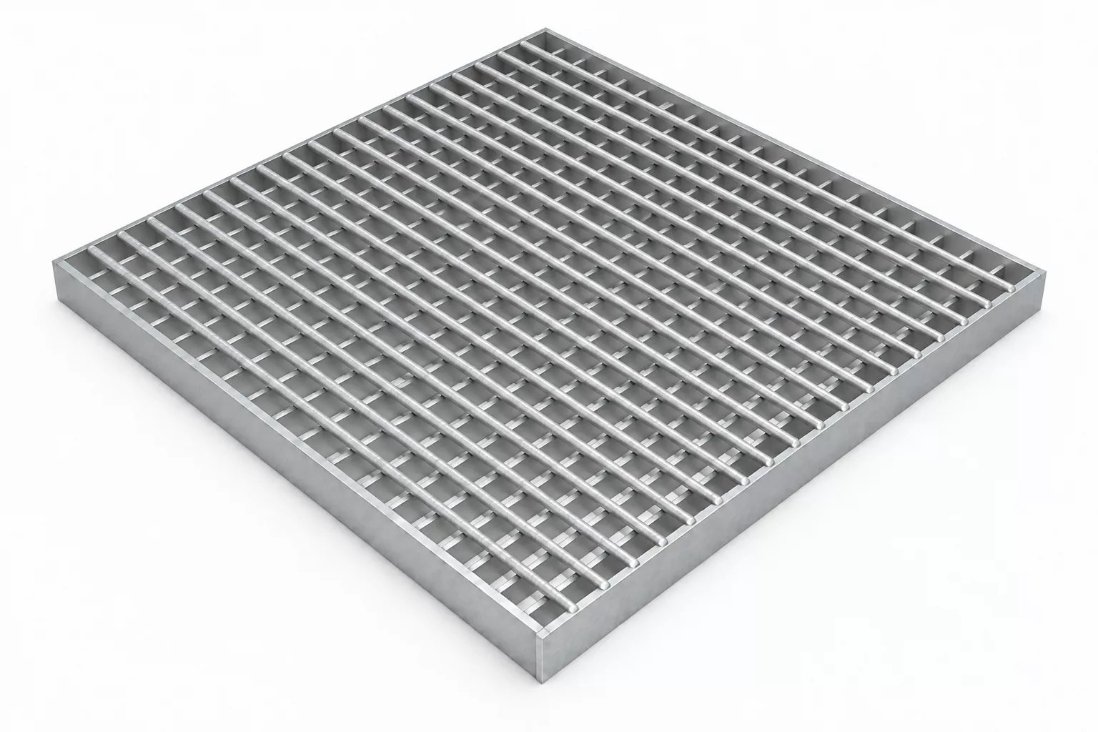 Решетчатый настил SP 34×50/30×3 ZN 1000×1000 мм